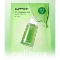 CELIMAX Švytinti oda Noni ampulės kaukė 2 variantai 1ea green