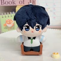 Free! Anime Peripheral Makoto Tachibana Nagisa Hazuki Plush Doll Cotton Doll Pendant Keychain Cute Collectible Ornament No powder blusher black