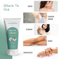 Even Fix Daily Care Cream for Rough & Uneven Skin Areas, Nape, Elbows & Knees Moisturizer, 100 gm beige