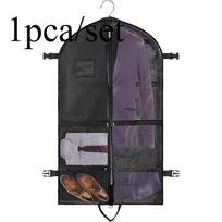1pcs/set Non-Woven Multi-Pocket Garment Bag with Snap Closure Dust Cover for Travel Suit Coat Storage Household Supplies 60x100x8cm juoda