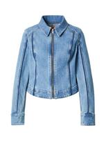 LEVI'S ® Demisezoninė striukė 'Shadow Seamed Trucker Jacket' tamsiai (džinso) mėlyna