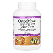 Natural Factors OsteoMove Extra Strength (60/120/240 tablečių) 240 pcs - 1 ea