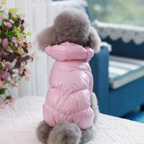 Winter Down Jacket Jumpsuit for Dogs Warm Small Medium Dog Clothes for French Bulldog Overall Puppy Cat Clothing ubranka dla psa XS-advise 0.5-1.5kg