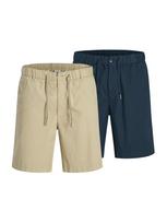 JACK & JONES „Chino“ stiliaus kelnės 'JPSTJAIDEN ROCCO' glaisto spalva / tamsiai mėlyna