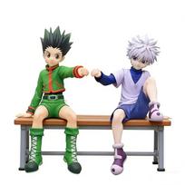 New Hunter X Hunter Gon Freecss Anime Figure Zoldyck Action Figure Figurine Model Car Ornaments Toys Gift gray