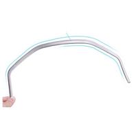 For Volvo XC60 S60 S80 V60 Stainless Steel Instrument Panel Decorative Frame Car Interior Accessories Styling Trim Auto Parts One Size white