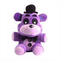 18CM FNAF Freddy Plush Toy Stuffed Animal Bear Rabbit Game Character Kids Birthday Christmas Gift Soft Plushie for Children purple