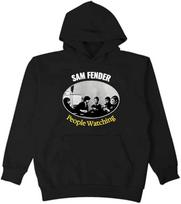 Unisex Sam Fender People Watching Hoodie Long Sleeve Streetwear Women Men Hooded Sweatshirt Fashion Clothes L black