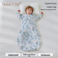Vilnos ir imbiero kūdikio miegmaišis: Visasezoninė, temperatūrą reguliuojanti, apsauganti nuo spardymosi antklodė naujagimiams M: Length 80cm (Height 70-85cm)