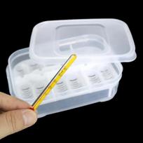 12 Holes Reptile Egg Incubation Tray with Thermometer Incubation Tool for Gecko Lizard Snake Eggs