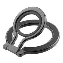 Mobiliojo telefono piršto žiedas Magnetinis laikiklis Magsafe Dėlei Stiprus Magnetas Laikiklis 360 Laipsnių Sukimosi Stovas iPhone 16 15 14 13 12 Dėlei gray