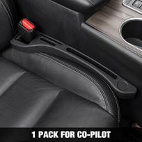 1Pc Car Seat Gap Filler Seat Crevice Storage Box Bag Between Seats Console Organizer Decoration Interior Auto Accessories 1pc Right gray