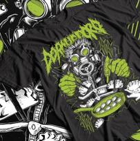 Dorohedoro Marškinėliai, Chaos Anime Marškinėliai, Doro Marškinėliai Visų Dydžių, Sveiki atvykę į Chaos 4XL yellow