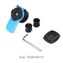 Quick Release Handlebar Phone Mount for Bikes and Motorcycles black