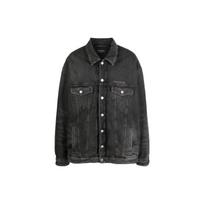 Previous Season oversize denim jacket 735744TBP471270 52 black