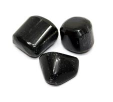 JMRM'S PRODUCT Black Tourmaline Natural Crystal Tumble Stone for Reiki Healing Gemstone (Set of 5, JMRM_Tumble 079) black