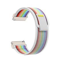 20mm 22mm takosios nailono kilpos dirželis, skirtas Garmin Forerunner 965 955 570 970 165 55 sportiniam apyrankei Garmin Venu 4-3-2/ Active 6-5 juostai Forerunner 165 white
