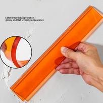 2Pcs Putty Scraper Arc Shaped Bendable High Resilience Plaster Repair Tool Wall Cutter Filler Applicator 30cm 50cm for Home Decoration Painting Work multi
