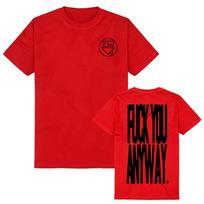 The Neighbourhood Band AFRAID UltraSOUND THE WOURLD TOUR TShirt Cotton Unisexs and Womens Yk  Popular T Shirt Casual Tee M red