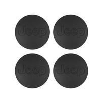 4Pcs Car Wheel Hub Cover Rim Center Cap Auto Accessories For Jeep Grand Cherokee Wrangler JK Gladiator Compass Renegade Wagoneer