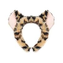 Leopardo Kostiumo Rinkinys Leopardo Ausys Uodega Kaklaraištis Sijonai Gyvūno Karnavalinio Kostiumo Rinkinys Aksesuarai Helovino Cosplay Rekvizitas beige