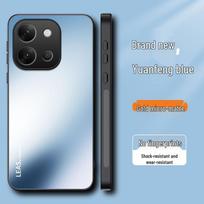 Vivo X300E AG Electroplated Acrylic Anti-fall Phone Case - Business Solid Color Design X300 E