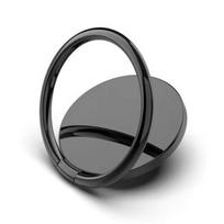 1/4PCS Magnetic Cellphone Finger Ring Holder Stand Zinc Alloy Grip Hook Phone Kickstand Suitable for Magnetic Car Mount gray