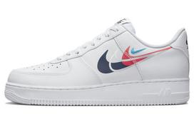 Nike Air Force 1 Low '07 Quadruple Swoosh White Navy Crimson FJ4226-100 37.5 white