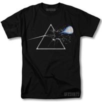 Pink Floyd Anime Mashup Shirt Dark Side of the Moon vtg Graphic Design T-Shirt Unisex T-Shirt M gray