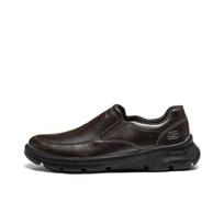 Skechers USA MENS Casual Shoes Men's Low Top Dark Brown 205919-DKBR 42.5 black