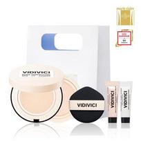 [Vidivici] Nude Perfection Skin Fit Cushion SPF50+ PA++++ (Main + Refill) 003_21N Ivory Original Product+Refill white