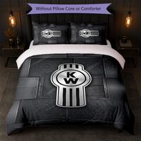 Kenworth Print 3Pcs Bedding Set Duvet Cover With Two Pillowcases Soft Bed Linen For Household Bedroom 140cm*210cm