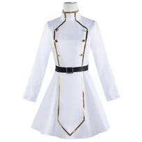 Elegant Polyester Anime Cosplay Costume For Frieren Characters All Sizes Available Inner Garment,S white