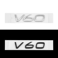 For Volvo S40 S60 V40 V50 XC40 XC60 V70 V60 S90 C30 XC90 S80  3d ABS Volvo Letters Car Trunk Emblem Badge PY9 Silver white