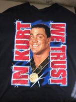 Kurt Angle Wrestler Men T-shirt Black Cotton Tee All Sizes S to 5XL JJ5172 Unisex T-Shirt S red