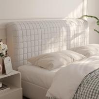 Minkštas paminkštintas skalbiamas tatamio galvūgalio užvalkalas Headboard Length 120cm [Padded Anti-collision] gray