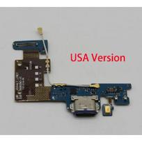 Skirta LG V50 ThinQ 5G LMV500N LMV450VM Micro USB įkrovimo stotelė Įkrovimo prievado jungtis Apatinis mikrofono lankstus laidas Atsarginės dalys For USA Version black