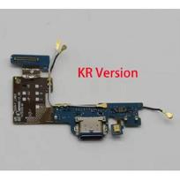 Skirta LG V50 ThinQ 5G LMV500N LMV450VM Micro USB įkrovimo stotelė Įkrovimo prievado jungtis Apatinis mikrofono lankstus laidas Atsarginės dalys KR Version gray