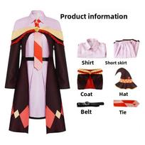 Demon Girl Cosplay Costume For Anime Fans With Recycled Fabric For Summer Role Play XXXL white
