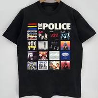Hot The Police Band Album Shirt New Popular Men S-2345XL Shirt Unisex T-Shirt L white