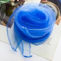 12 vnt. 45/60/70 cm šifono kvadratinė skara Vaikų šokių pasirodymui Maža skara Saldainių dovanų skara 45x45cm blue