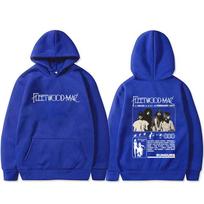 Rock Band Fleetwood Mac Rumours Graphic Hoodie Stevie Nicks Sweatshirt Men Women Casual Fleece Pullover Hoodies S blue