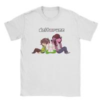 Deltarune KRIS WHERE ARE WE Tee Shirt for Unisex Women Gift Idea T Shirts Cotton Clothing L gray