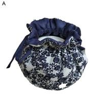 Flower Creative Pattern Teapot Cover Beautiful Cotton Teapot Holder Sleeve black