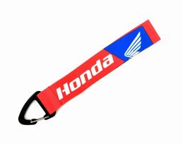 Mobiliojo telefono raištelis Madingas riešo dirželis Raktų pakabukas Raištelis Piniginė Raktų kabinimo virvutė Honda Jazz Pilot Civic Accord FIT CRV HRV red