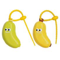 Travel Toothbrush Protector Banana Toothbrush Head Cover with Toothpaste Case Reusable Toothbrush Holder for Electric Manual Toothbrush Vacation Use yellow