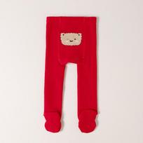 Children's Fleece-Lined Base Layer Pants for Boys and Girls - Thickened Spring/Autumn Tights, Large PP, Girls' Tights, Kids' Butt Socks M 81-92cm