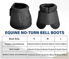 Horse Riding Equipments Horse Feet Guards Horse Boots Hoof Wrists Protector Horse Gear Supplies Durable Oxford Fabric 1 Pair M gray