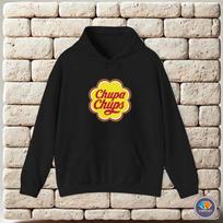 hoodie-Casual Pullover Sweatshirt Chupa Chups M white