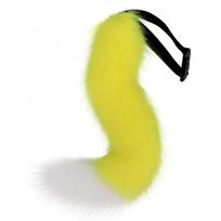 Adjustable Bendable Fox Tail Cosplay Prop Adults Anime Party Costume Accessory Yellow White yellow